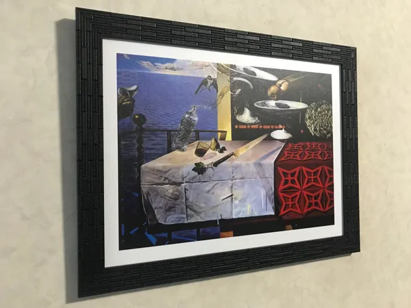 Living_Still_Life,_A_Painting_by_Salvador_Dali,_Wall_D�cor,_Framed,_Multicolor