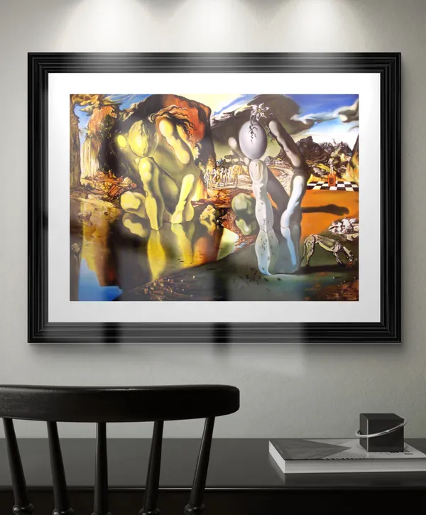 Metamorphosis_of_Narcissus,_A_Painting_by_Salvador_Dali,_Wall_D�cor,_Framed,_Multicolor