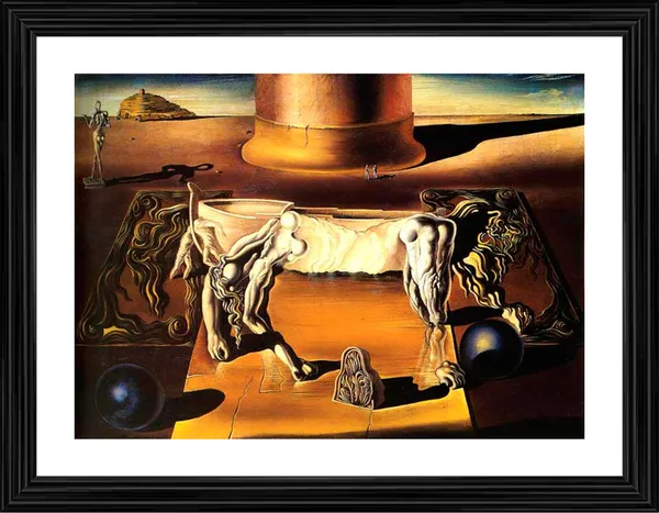 Invisible_Sleeping_Woman,_Horse_&_Lion,_A_Painting_by_Salvador_Dali,_Wall_D�cor,_Framed,_Multicolor