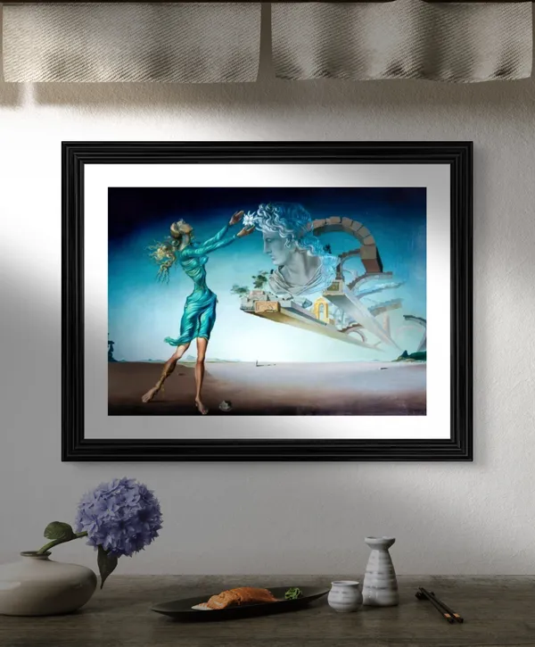 Mirage,_A_Painting_by_Salvador_Dali,_Wall_D�cor,_Framed,_Multicolor