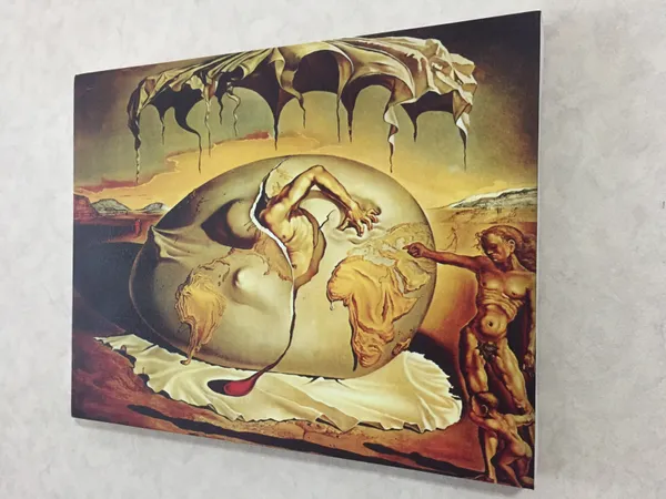 Geopoliticus_Child_Watching_the_Birth_of_the_New_Man,_A_Painting_by_Salvador_Dali,_Wall_D�cor,_Framed_Canvas,_Multicolor