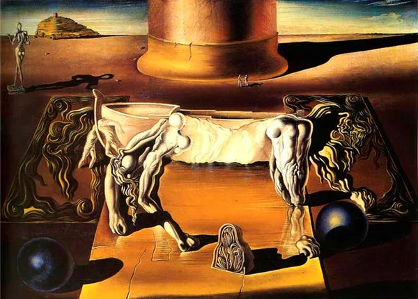 Invisible_Sleeping_Woman,_Horse_&_Lion,_A_Painting_by_Salvador_Dali,_Wall_D�cor,_Framed_Canvas,_Multicolor