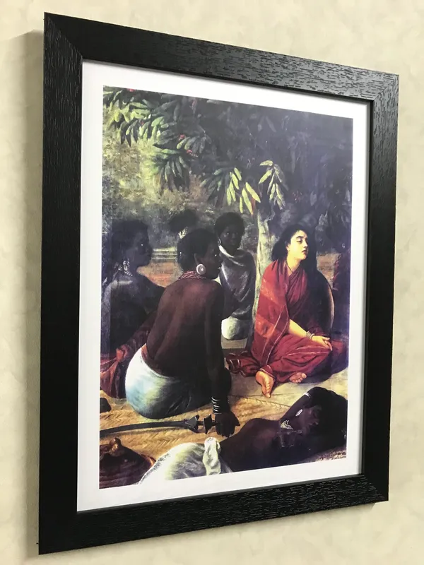 Seeta_in_Ashokvan_(1890),_A_Raja_Ravi_Varma_Painting,_Framed,_Wall_Decor