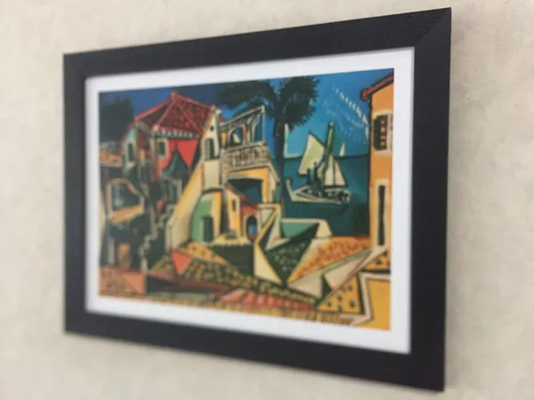 Mediterranean_Landscape_1953,_A_Painting_by_Pablo_Picasso,_Framed,_Wall_Decor,_Multicolor