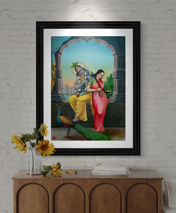 Radha-Krishna_(1900),_A_Raja_Ravi_Varma_Painting,_Framed,_Wall_Decor,_Multicolor