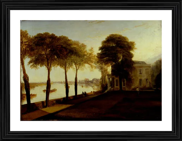 Mortlake_Terrace,_A_Painting_by_JMW_Turner,_Wall_D�cor,_Framed,_Multicolor
