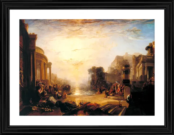 The_Decline_of_the_Carthaginian_Empire,_A_Painting_by_JMW_Turner,_Wall_D�cor,_Framed,_Multicolor