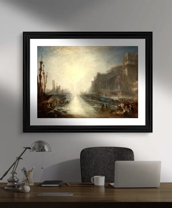 Regulus,_A_Painting_by_JMW_Turner,_Wall_D�cor,_Framed,_Multicolor