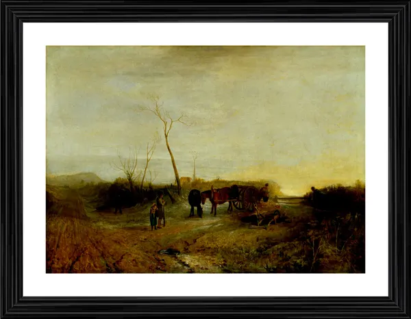 Frosty_Morning,_A_Painting_by_JMW_Turner,_Wall_D�cor,_Framed,_Multicolor