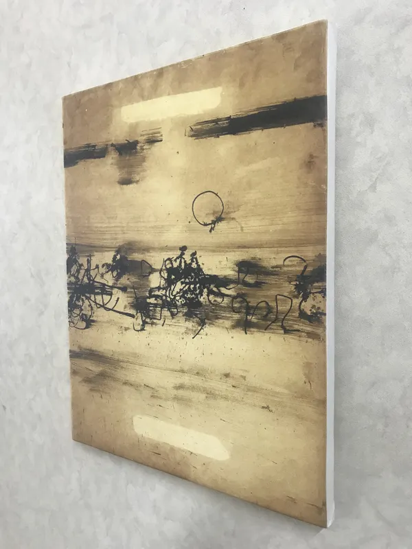 Abstract_/_Modern_Art_Painting_by_Vasudeo_Gaitonde,_Framed,_Wall_D�cor,_Multicolor