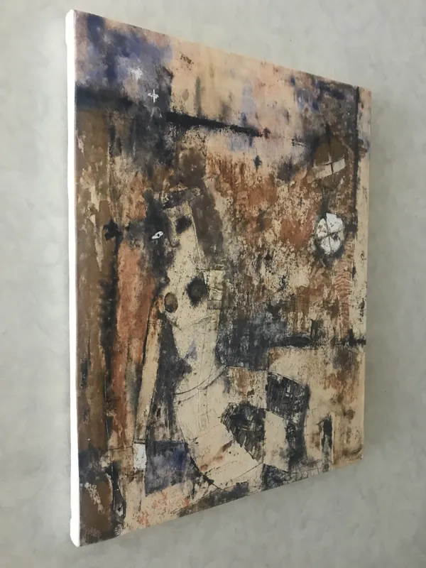 Abstract_/_Modern_Art_Painting_by_Vasudeo_Gaitonde,_Framed,_Wall_D�cor,_Multicolor