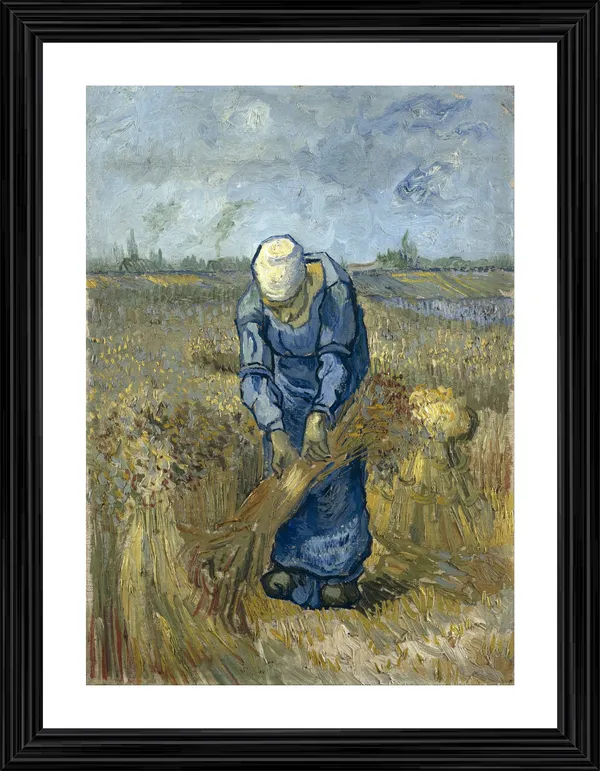 Peasant_Woman_Bruising_Flax_1889,_A_Painting_by_Van_Gogh,_Framed,_Wall_Decor,_Multicolor