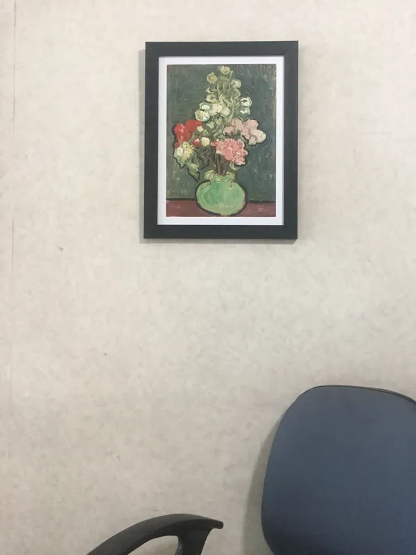 Vase_of_Flowers_1890,_A_Painting_by_Van_Gogh,_Framed,_Wall_Decor,_Multicolor