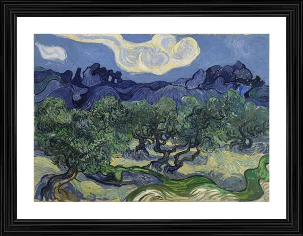 Olive_Trees_1889,_A_Painting_by_Van_Gogh,_Framed,_Wall_Decor,_Multicolor