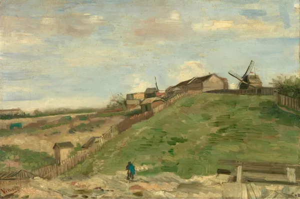 The_Hill_of_Montmartre_(1886),_A_Painting_by_Van_Gogh,_Unframed_Canvas_Print,_Multicolor