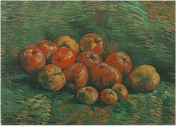 Still_Life_with_Apples_(1887),_A_Painting_by_Van_Gogh,_Unframed_Canvas_Print,_Multicolor