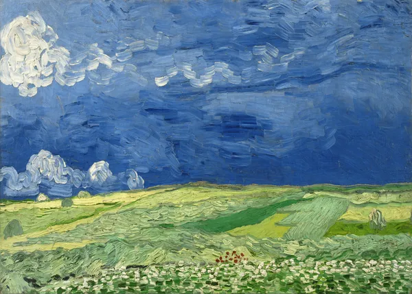 Wheatfield_under_Thunderclouds_(1890),_A_Painting_by_Van_Gogh,_Unframed_Canvas_Print,_Multicolor
