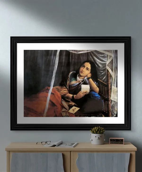 Woman_in_Love,_1887,_A_Raja_Ravi_Varma_Painting,_Framed,_Wall_Decor,_Multicolor