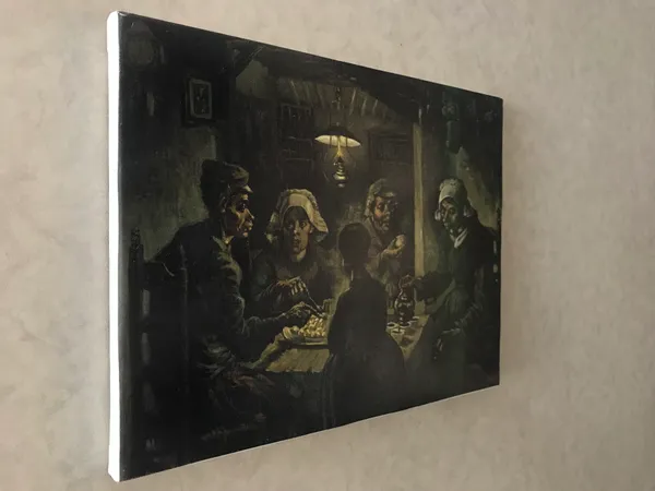Potato_Eaters_1885,_A_Painting_by_Van_Gogh,_Framed_Canvas,_Wall_Decor,_Multicolor