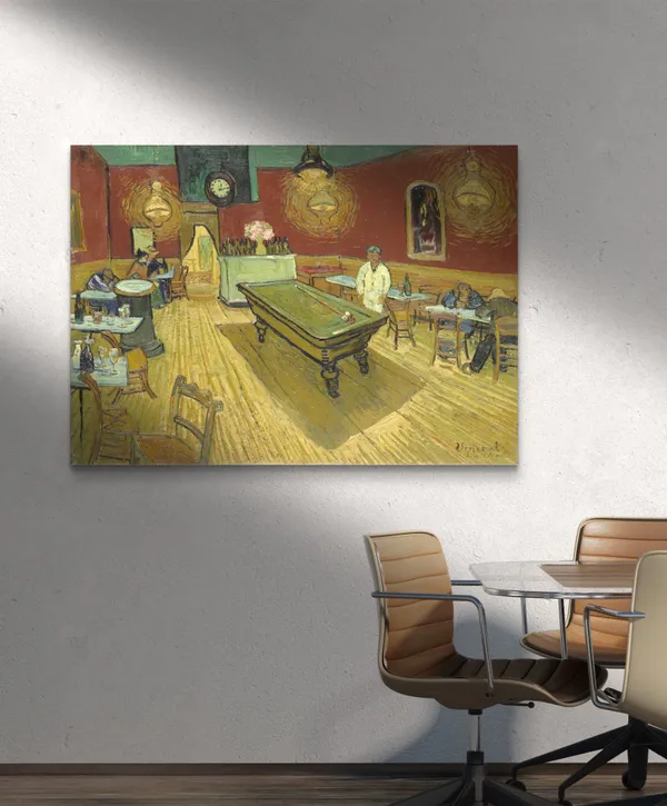 �_The_Night_Cafe_&_the_Yellow_Room,_Framed,_Wall_D�cor,_Multicolor