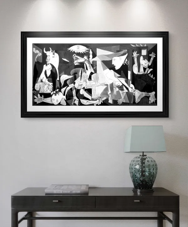 Guernica_1937,_A_Painting_by_Pablo_Picasso,_Framed,_Wall_Decor