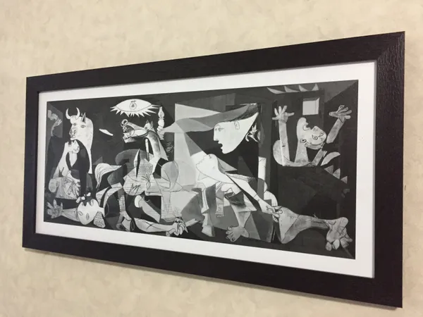 Guernica_1937,_A_Painting_by_Pablo_Picasso,_Framed,_Wall_Decor