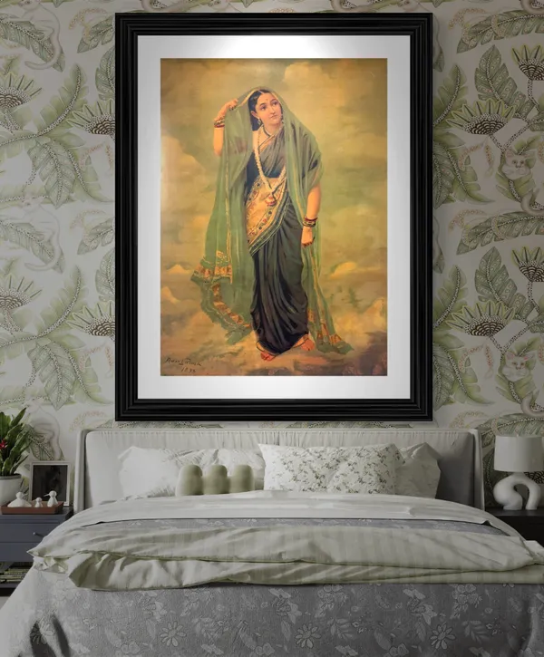 Rambha,_1896,_A_Raja_Ravi_Varma_Painting,_Framed,_Wall_Decor,_Multicolor