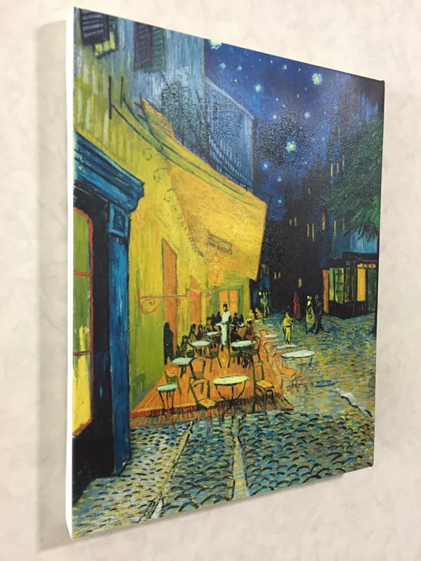 Cafe_Terrace_at_Night_1888,_A_Painting_by_Van_Gogh,_Framed_Canvas,_Wall_Decor,_Multicolor