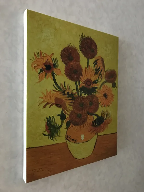 Vase_with_Fifteen_Sunflowers_1888,_A_Painting_by_Van_Gogh,_Framed_Canvas,_Wall_Decor,_Multicolor