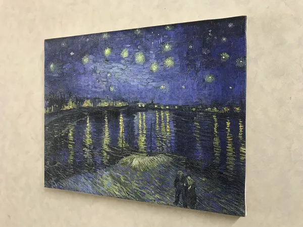 Starry_Night_over_the_Rhone_River_1888_,_A_Painting_by_Van_Gogh,_Framed_Canvas,_Wall_Decor,_Multicolor