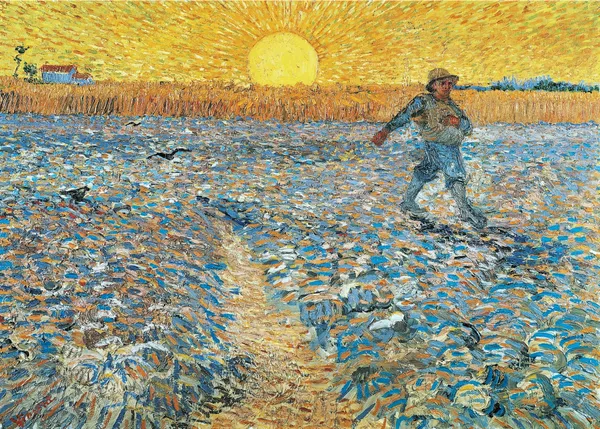 The_Sower_1889,_A_Painting_by_Van_Gogh,_Framed_Canvas,_Wall_Decor,_Multicolor
