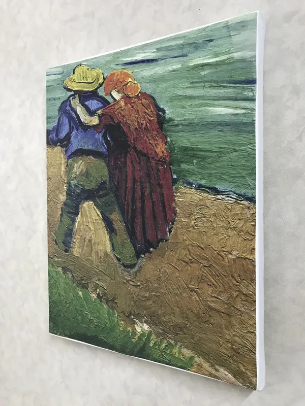 Two_Lovers_in_Arles_1888,_A_Painting_by_Van_Gogh,_Framed_Canvas,_Wall_Decor,_Multicolor