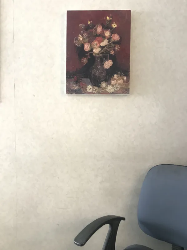 Vase_with_Gladioli_and_Chinese_Asters,_A_Painting_by_Van_Gogh,_Framed_Canvas,_Wall_Decor,_Multicolor
