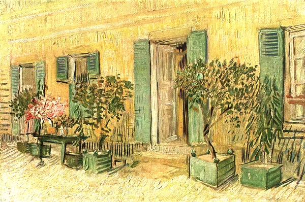Exterior_of_A_Restaurant_in_Asnires_1887,_A_Painting_by_Van_Gogh,_Framed_Canvas,_Wall_Decor,_Multicolor