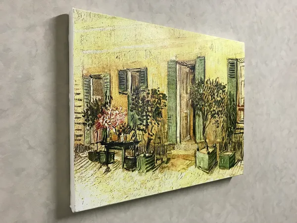 Exterior_of_A_Restaurant_in_Asnires_1887,_A_Painting_by_Van_Gogh,_Framed_Canvas,_Wall_Decor,_Multicolor