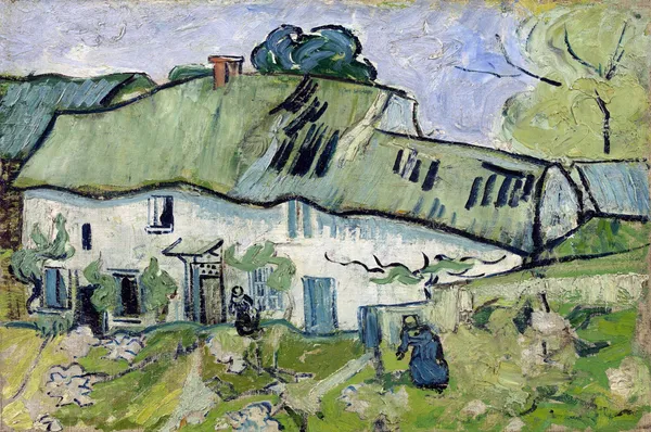 Farmhouse_1890,_A_Painting_by_Van_Gogh,_Framed_Canvas,_Wall_Decor,_Multicolor