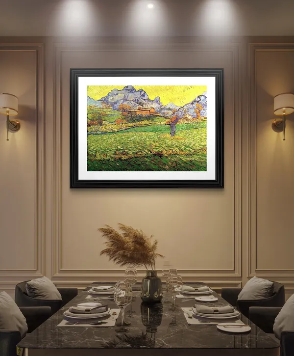 Meadow_in_the_Mountains_Saint-Paul_1889,_A_Painting_by_Van_Gogh,_Framed,_Wall_Decor,_Multicolor
