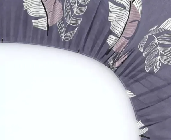 Elastic_Fitted_Bedsheet_with_Two_Pillow_covers_|_Purple_Pure_Cotton_King_Size_Bedsheet