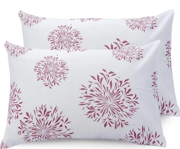 Elastic_Fitted_Bedsheet_with_Two_Pillow_covers_|_Pink_Pure_Cotton_King_Size_Bedsheet