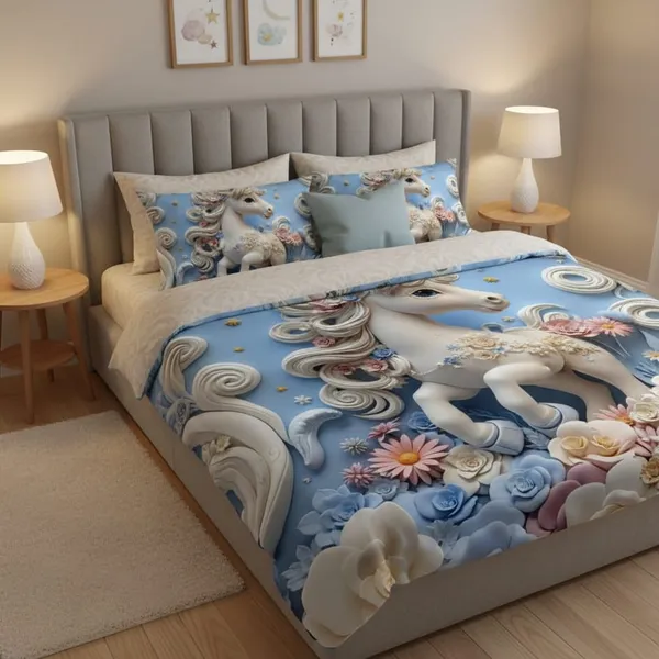 190_GSM__7D_Warm_Flannel_Elastic_Fitted_Striped_bedsheets_for_Winter_King_Size(78X72X8_Inch)_with_2_Pillow_Cover_Size_18x28_Inches,