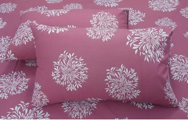 Elastic_Fitted_Bedsheet_with_Two_Pillow_covers_|_Pink_Pure_Cotton_King_Size_Bedsheet