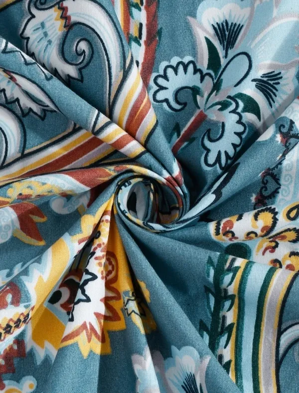Elastic_Fitted_Bedsheet_with_Two_Pillow_covers_|_Blue_Pure_Cotton_King_Size_Bedsheet
