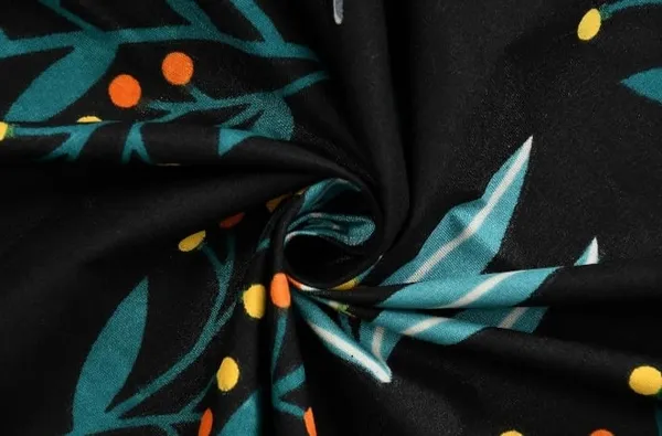 Elastic_Fitted_Bedsheet_with_Two_Pillow_covers_|_Black_Pure_Cotton_King_Size_Bedsheet
