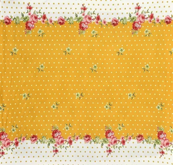 Yellow_Cotton_Elastic_Fitted_King_Size_Bedsheet_With_2_Pillow_Covers_|_72x78_Inch
