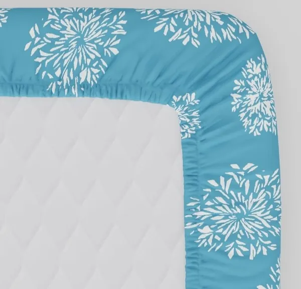 Elastic_Fitted_Bedsheet_with_Two_Pillow_covers_|_Blue_Pure_Cotton_King_Size_Bedsheet