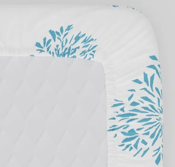 Elastic_Fitted_Bedsheet_with_Two_Pillow_covers_|_Blue_Pure_Cotton_King_Size_Bedsheet
