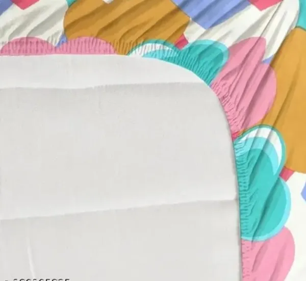 Elastic_Fitted_Bedsheet_with_Two_Pillow_covers_|_Multicolor_Pure_Cotton_King_Size_Bedsheet