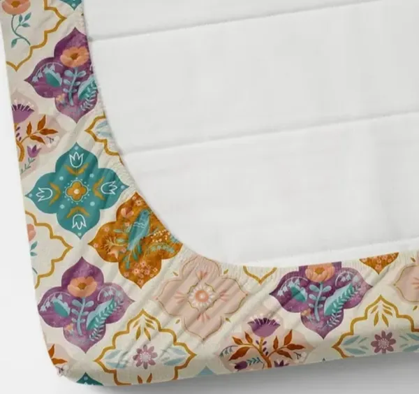 Elastic_Fitted_Bedsheet_with_Two_Pillow_covers_|_Yellow_Pure_Cotton_King_Size_Bedsheet
