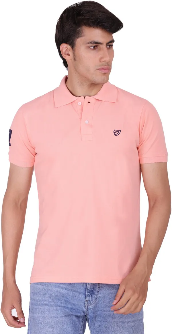 Dark_Pink_Cotton_Collar_T-Shirt_for_Men