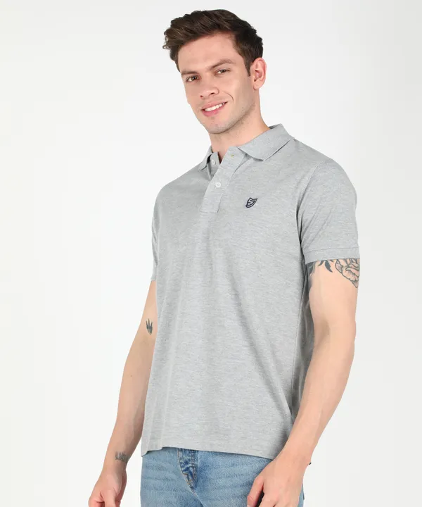 Grey_Cotton_Collar_T-Shirt_for_Men